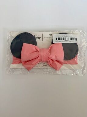 Little Sleepies Disney Minnie Forever Luxe Bow Headband NWT